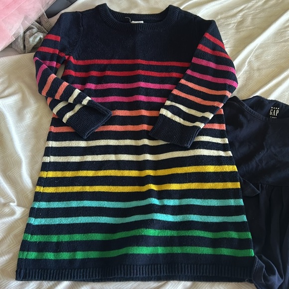 8 Piece Baby Gap Fall/Winter Dress & Shirt Lot - 2 - Picture 6 of 7